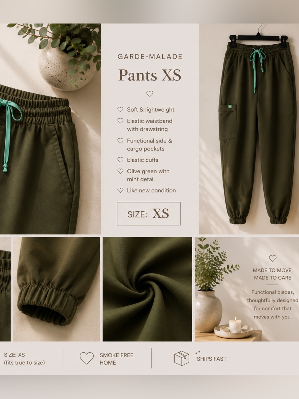 Garde-Malade pants XS